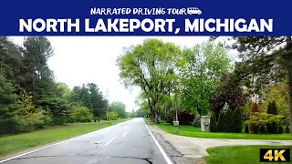 🚗 North Lakeport, Michigan 🌊 4K Drive