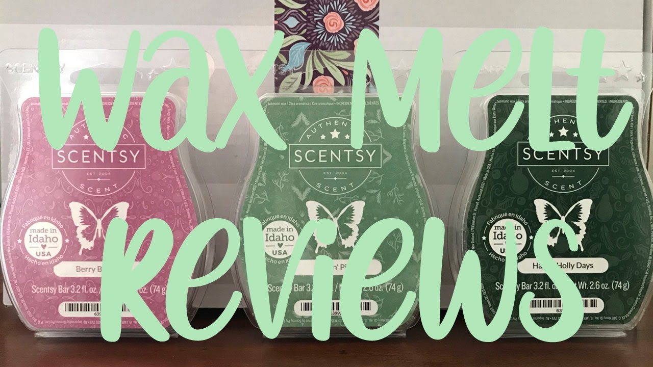 Scentsy Wax Melt Reviews - Let it Snow Trio | Berry Blessed, Feelin' Pine, and Happy Holly Days 2020