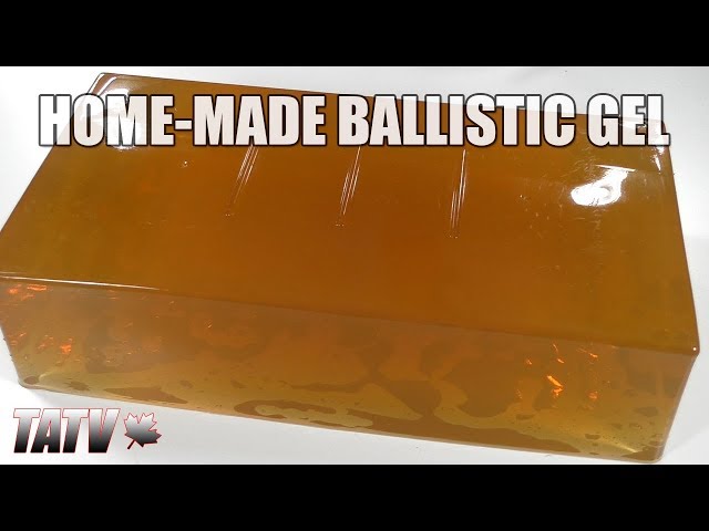 How to: make your own ballistic gel