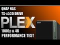 QNAP TS x53D NAS 1080p & 4K Plex Test