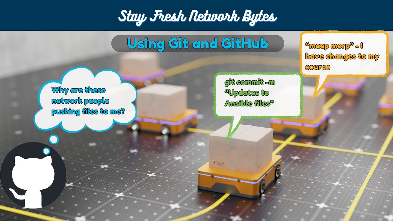 Network Automation Series - Ep 6, Using git and GitHub - YouTube
