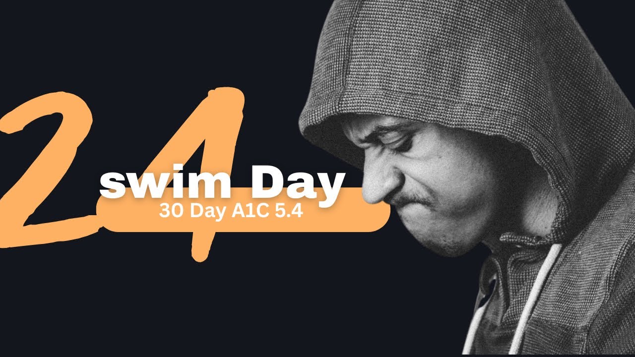 Today I swam 2225 yards in 37min | Day 24 of 30