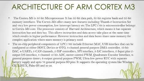 18EC62-ARM CORTEX M3 INTRO