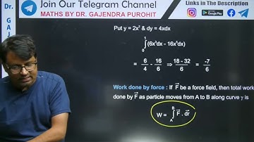 Vector Calculus   Vector Integration With Short Tricks For GATE, IIT JAM, PGT, G