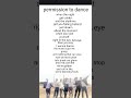 permission to dance lyrics 🎶#❤️