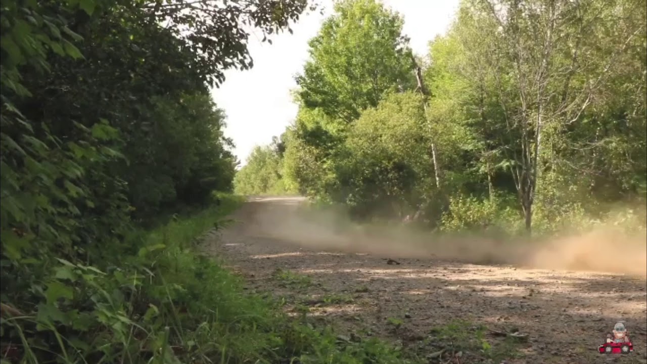 Tunewerks custom tune Fiesta ST by Hovinga Motorsports getting air at the Ojibwe Forests Rally!