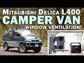 Campervan Conversion / EP05 Window Ventilation Fan