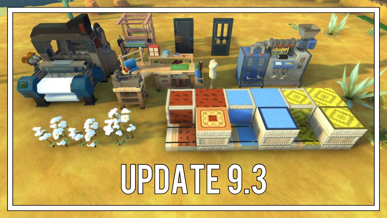 Update 9.3 New Resources, Items, workbenches and more - ECO Global Survival