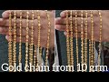 Light weight gold chain tie chain louts chain from 10grm