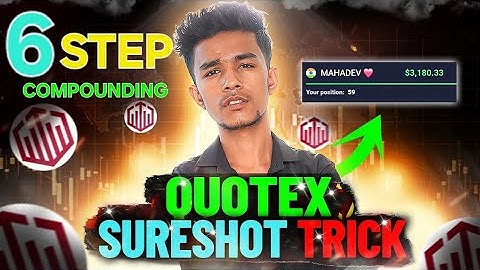 2.5 LAKH LIVE PROFIT IN QUOTEX 🤩 Quotex Compounding Strategy | Quotex Trading Strategy