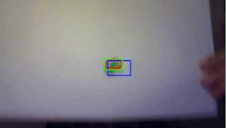 CAMshift based tracking using OpenCV in real time.