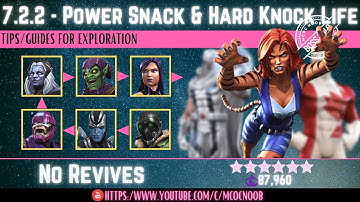 MCOC: Act 7.2.2 - Power Snack, Hard Knock Life & Outburst - (Book 2, Act 1.2)-Tips/Guides-No Revives