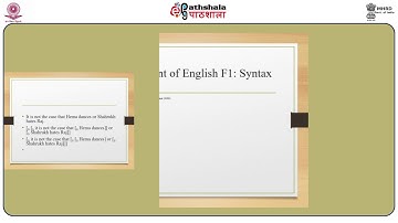 Semantic composition (Continued)- Part- II