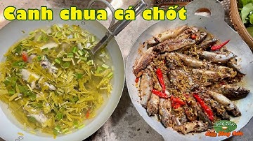 Canh chua cá chốt lá me, cá chốt kho sả đây nè cơm quê | Đặc sản miền sông nước