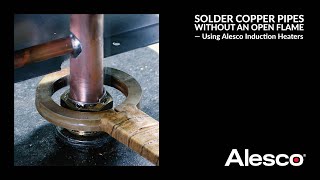 Solder Copper pipes without an open flame - with our NEW round Inductors/Heating tips