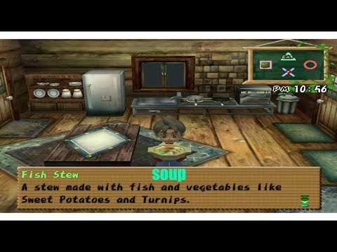 Harvest Moon A Wonderful Life Soup Recipes