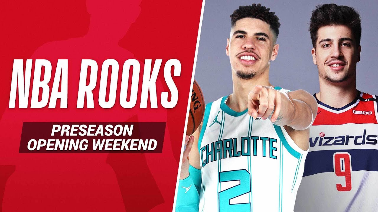 #NBARooks SHOW OUT On Opening Weekend Of #NBAPreseason Action!