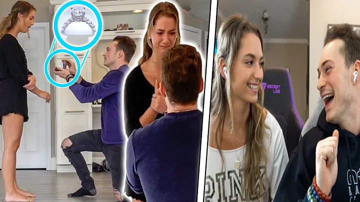 REACTING TO OUR PROPOSAL VIDEO *Emotional*