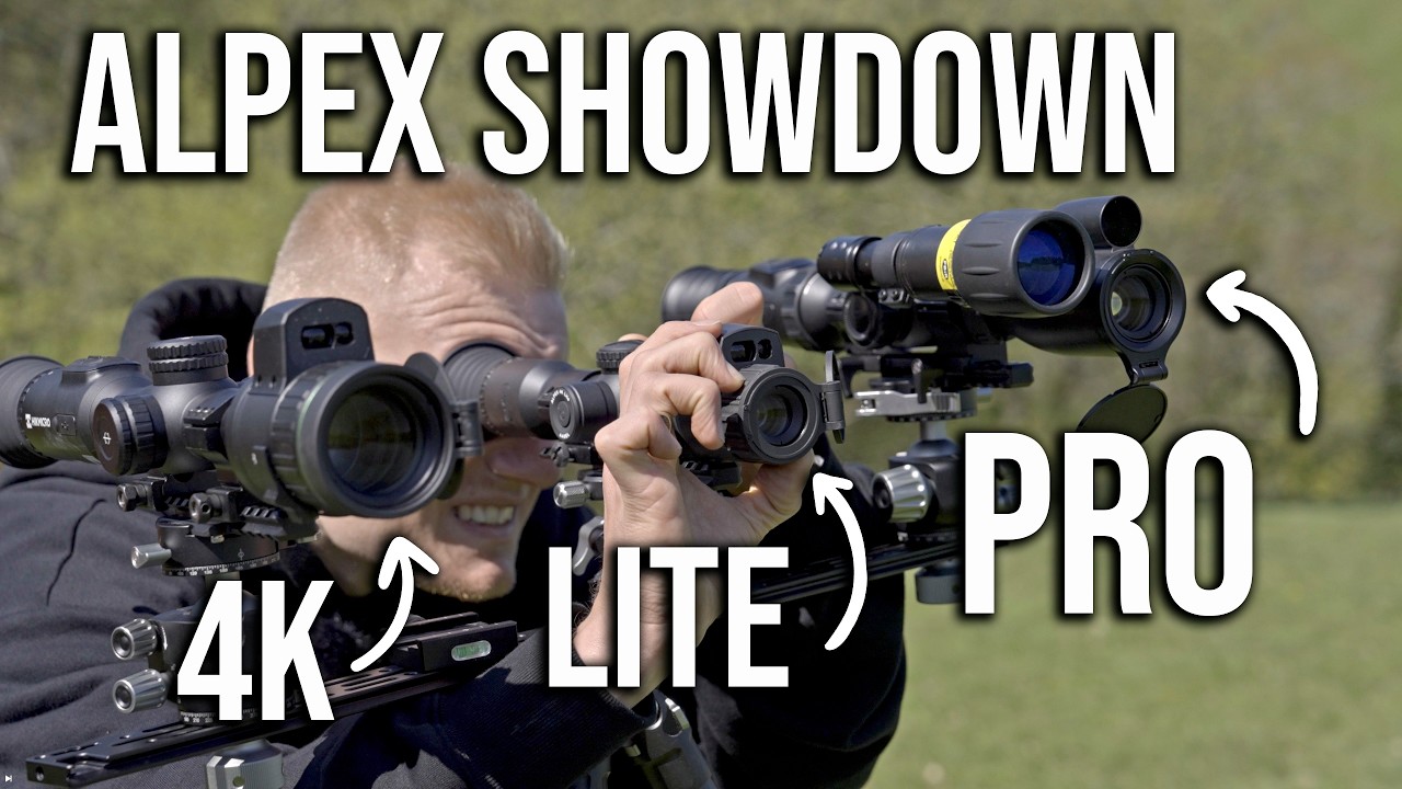 HIKMICRO A50P Alpex Pro Digital Day and Night Vision Rifle Scope