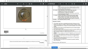 AQA A Level Product Design June 2020 Paper 2 Q3 8