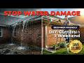 I Installed My Own Rain Gutter System For Under $500 (Step-By-Step)