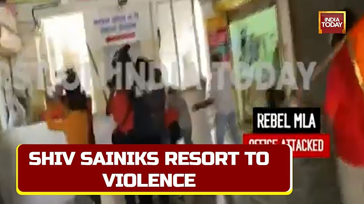 Uddhav Sena Vs Shinde Sena: Shiv Sainiks Vandalise Rebel MLA Tanaji Sawant's Pune Office