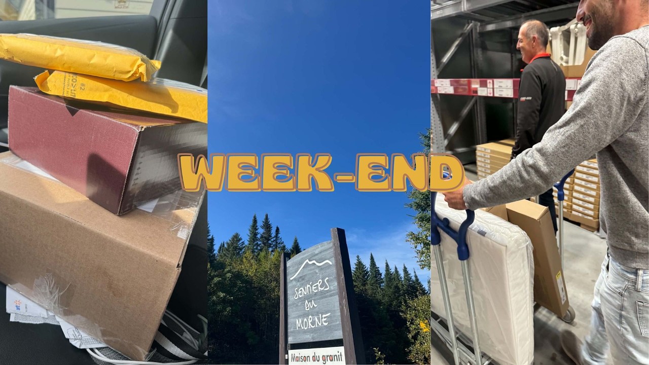 UN WEEK-END DANS MA VIE (Ikea, colis, rando & café)
