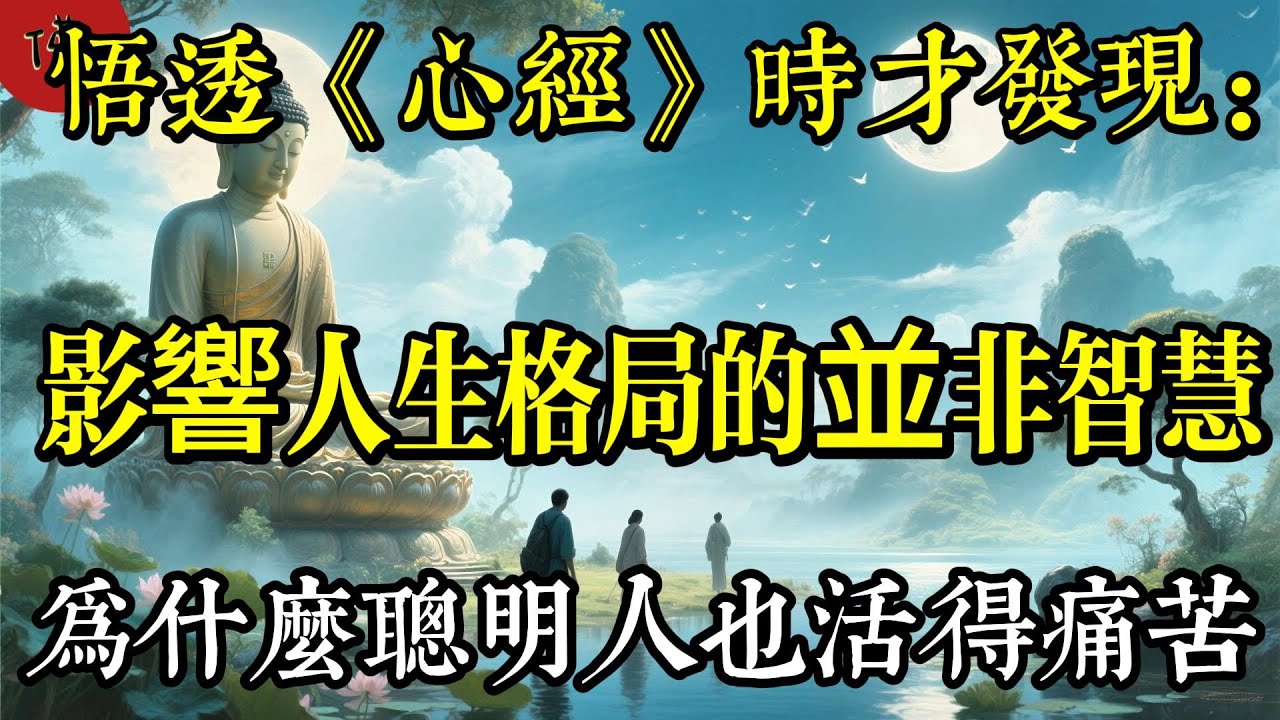 悟透《心經》時才發現：影響人生格局的，並非智慧，而是這些|佛教 |佛學知識|修心修行|禪悟人生 |南無阿彌陀佛|養生|談佛心安