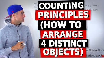 Math 1228 (Western University) - Counting Principles (How to Arrange 4 Distinct Objects)