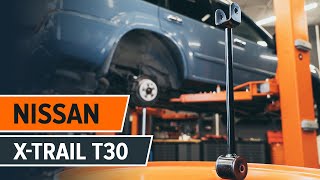 Comment remplacer un bras de suspension arrière sur NISSAN X TRAIL T30 [TUTORIEL AUTODOC]