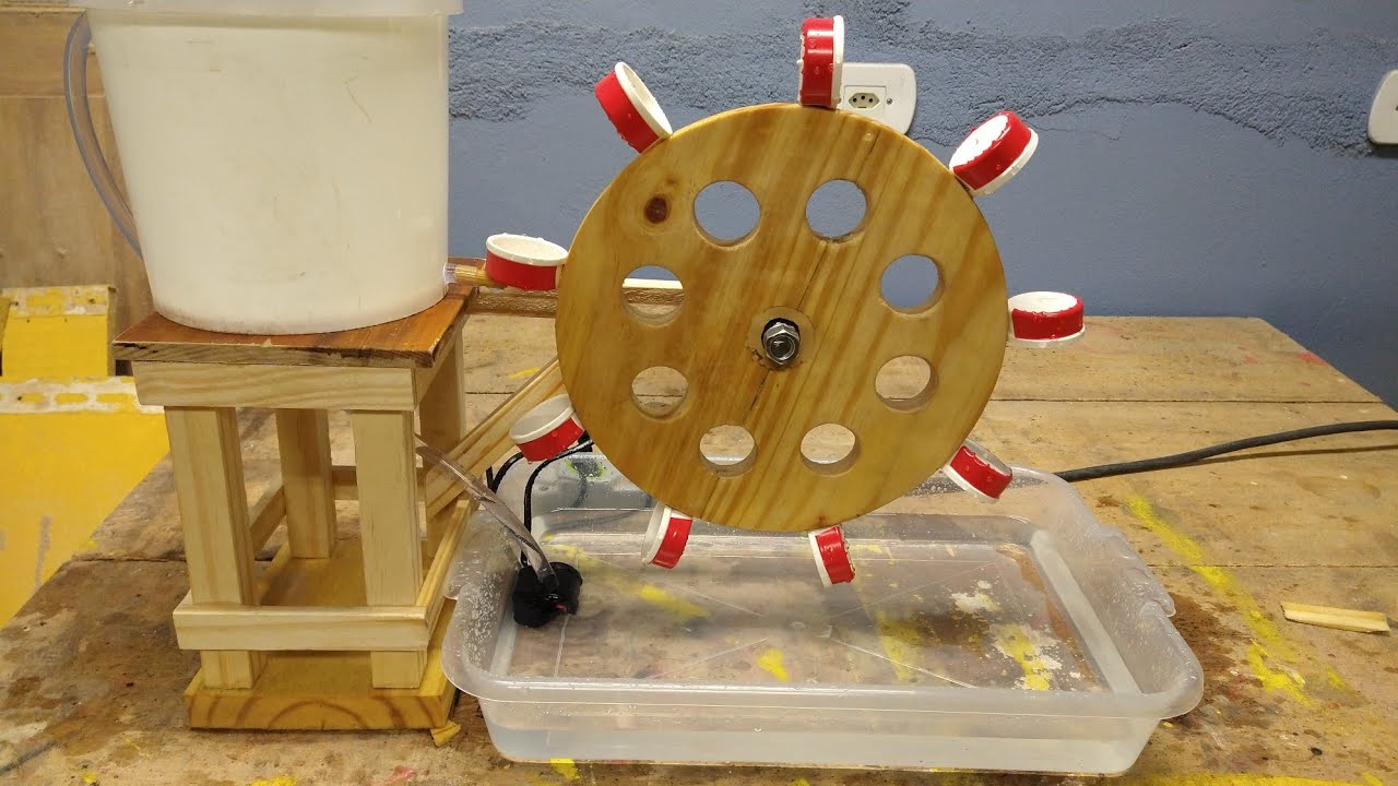 olha só essa roda d'água passo a passo, muito fácil de fazer,,water wheel step by step YouTube olha só essa roda d'água passo a passo, muito fácil de fazer,,water wheel step by step YouTube