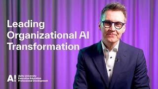 Leading Organizational AI Transformation
