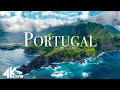 FLYING OVER PORTUGAL (4K UHD) - Relaxing Music Along With Beautiful Nature Videos - 4K Video HD