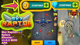 Sky Raptor: Space Shooter v1.6.2 MOD APK (Unlimited Money/Energy) screenshot 3