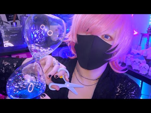 【ASMR】ネガティブエネルギーを特殊な方法で取り除きます✂️【音フェチ】