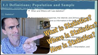 Population Vs. Sample (sect1.1)