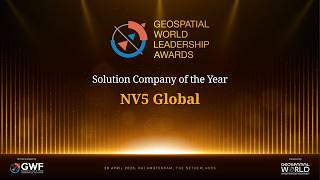 NV5 Global Wins Solution Company of the Year | Geospatial World Leadership Awards 2026