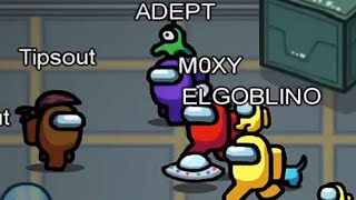 MOXY: THE THIRD IMPOSTOR! - Among Us with Adept, Moxy, Wolfabelle, Kayla, and Friends! | xQcOW