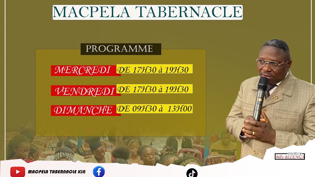 Culte Dominicale du dimanche 22/02/2026 Sur la vie avec fr sauveur 