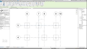 Revit Structure Complete Tutorials for Beginners - Part 2| How to Import CAD and Creating Grid Line