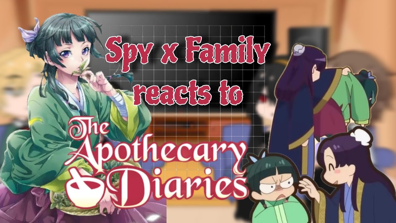 Spy x Family reacts to The Apothecary Diaries || Gacha reacts