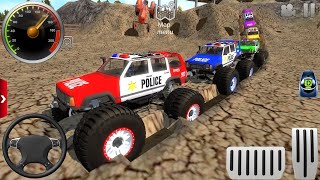 US Police Monster Truck vs Offroad Cars – Epic Chase 2025 screenshot 5