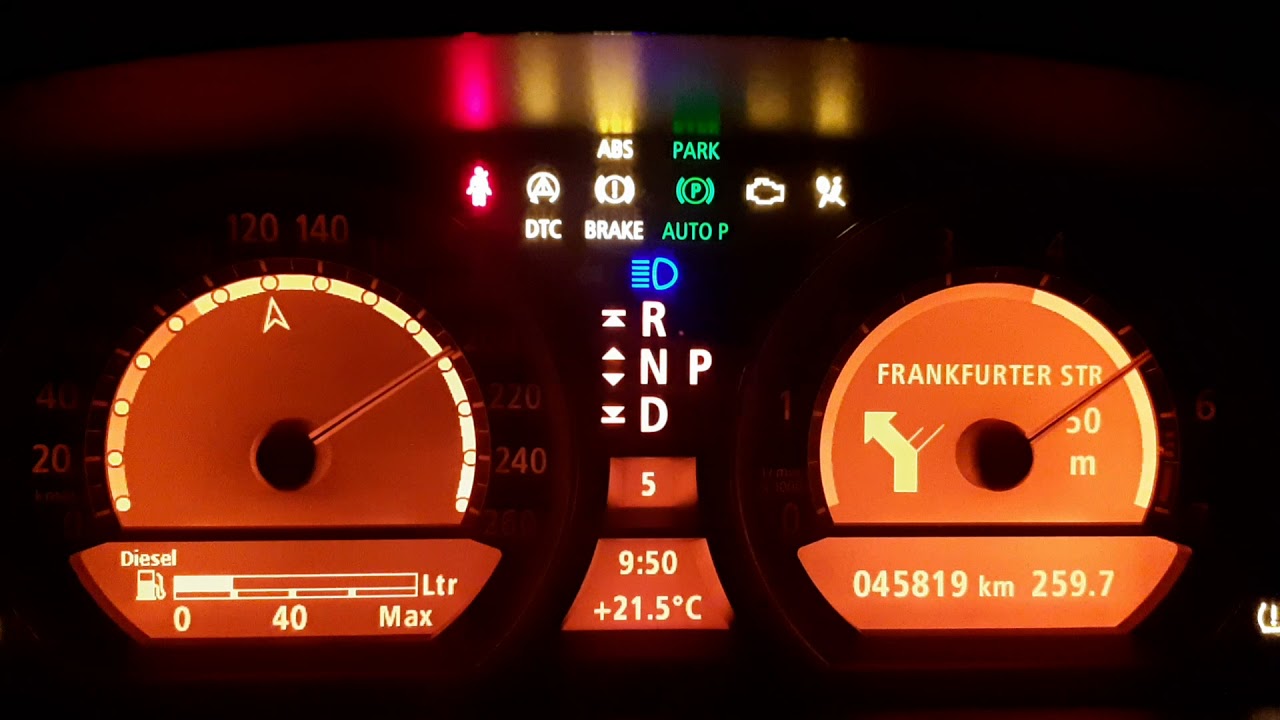 Скрытое меню БМВ 745i 2002г е65. - YouTube