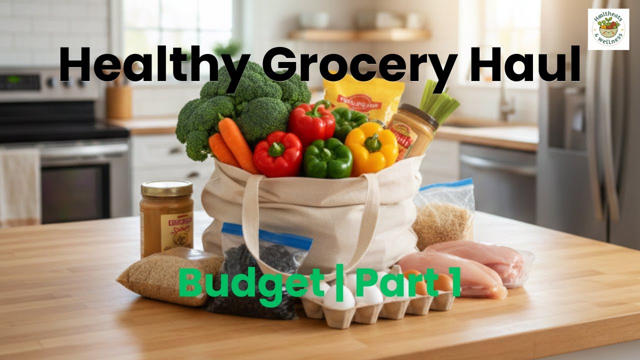 Healthy Grocery Haul on a Budget Staples, Proteins & Veggies!