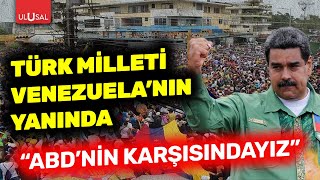 Türk Halkı Venezuelanın Yanında Maduronun Kaçırılmasına Vatandaş Böyle Tepki Gösterdi