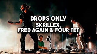 Skrillex, Fred Again & Four Tet Coachella 2023 Drops Only