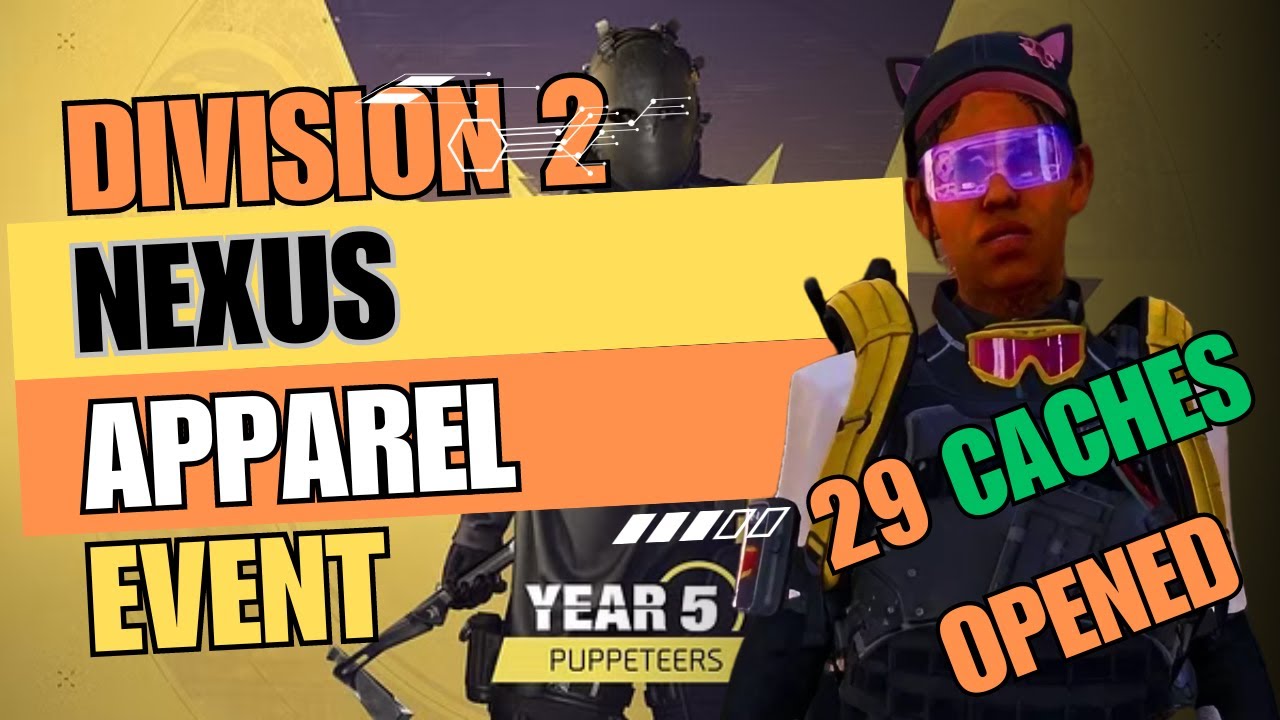 Division 2 |  I open all 29 Nexus Apparel Caches at once!  
