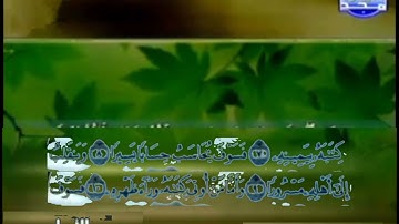 ختمة الأرباع الأصلية بدون ترجمة, الشيخ يحيى حوى من سورة الانشقاق