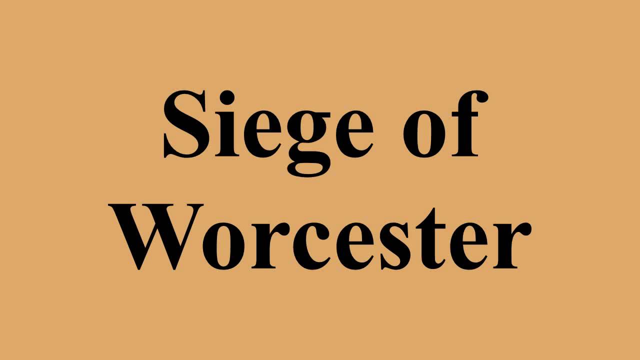 Siege of Worcester