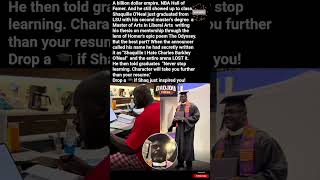 🎓Shaq Has A Billion Dollar Empire But Still Went Back To Earn His SECOND Master's Degree!#shorts